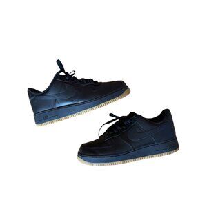 Nike Air Force 1 - Black Gum Bottom - 9.5